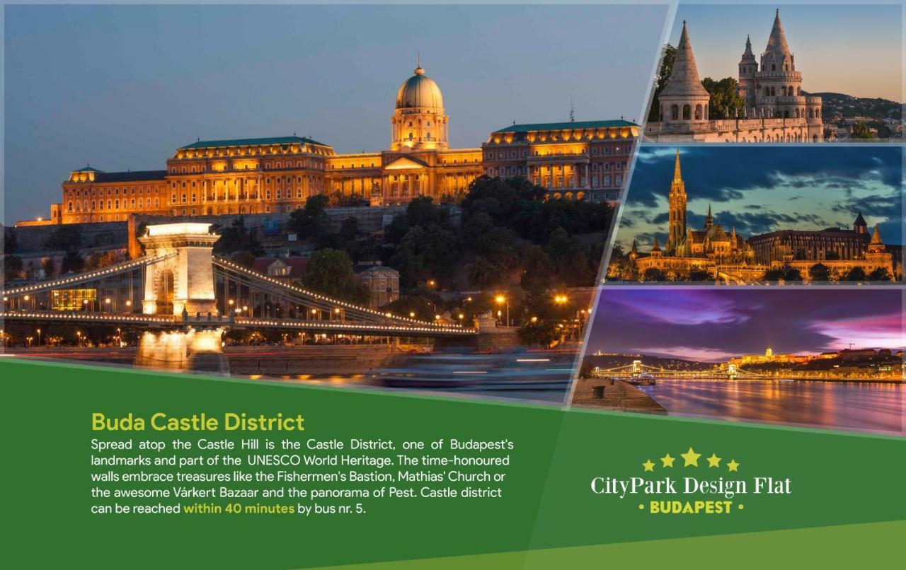 Citypark Design Flat Budapest Bagian luar foto