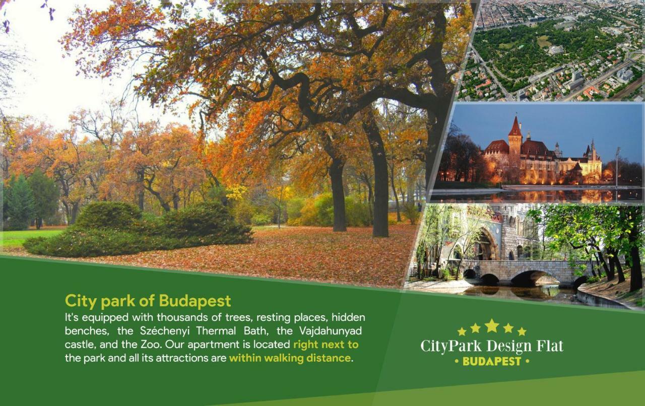 Citypark Design Flat Budapest Bagian luar foto