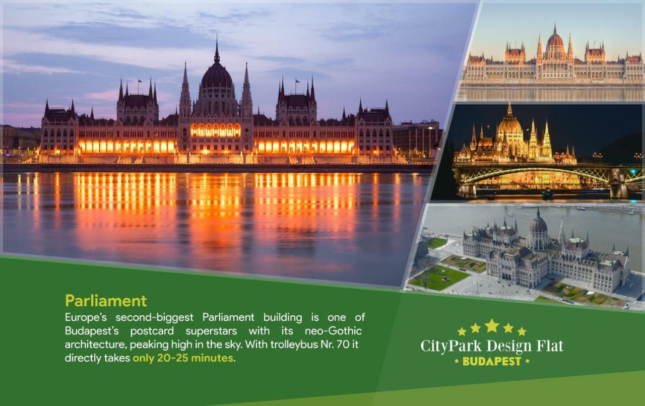 Citypark Design Flat Budapest Bagian luar foto