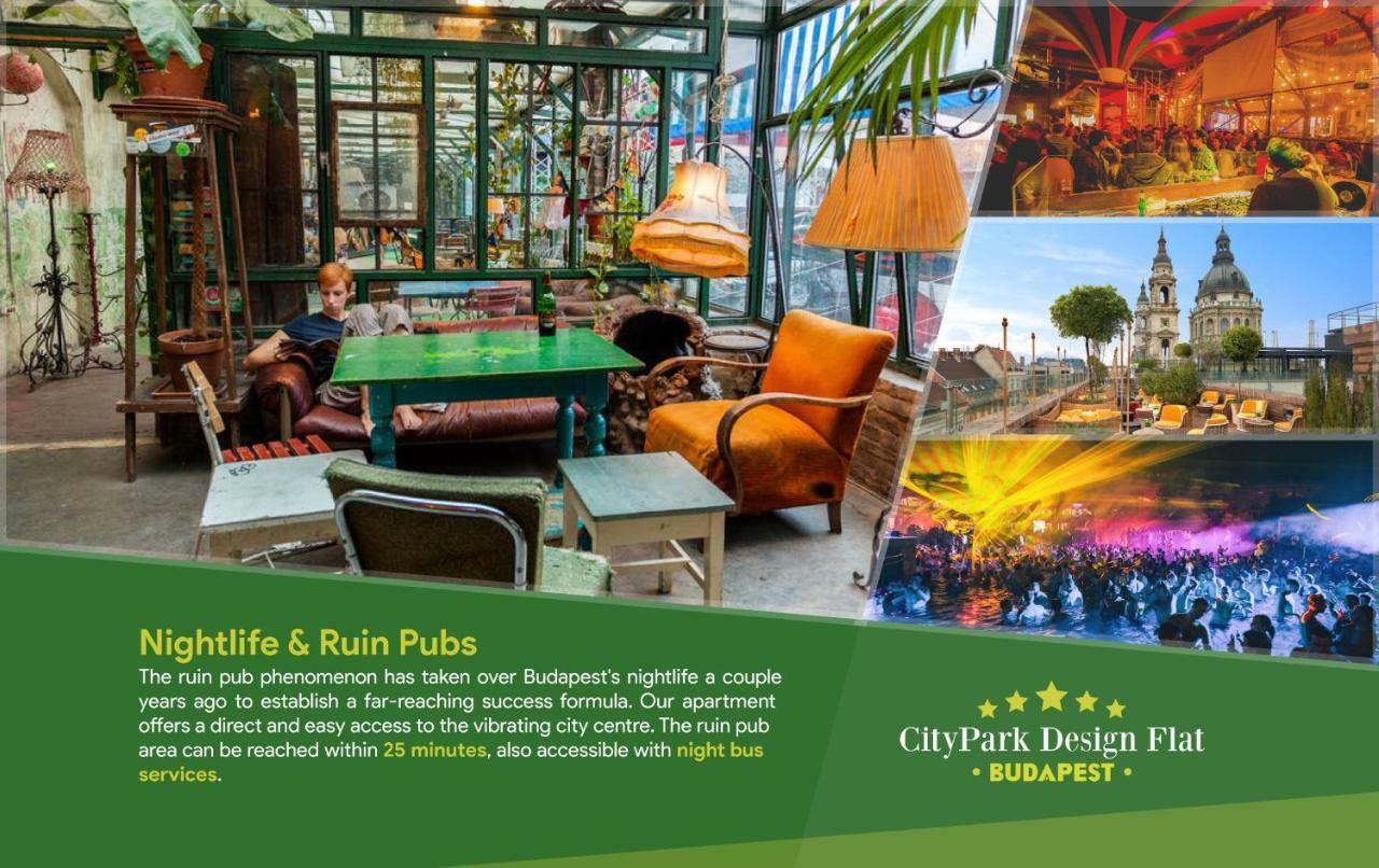 Citypark Design Flat Budapest Bagian luar foto